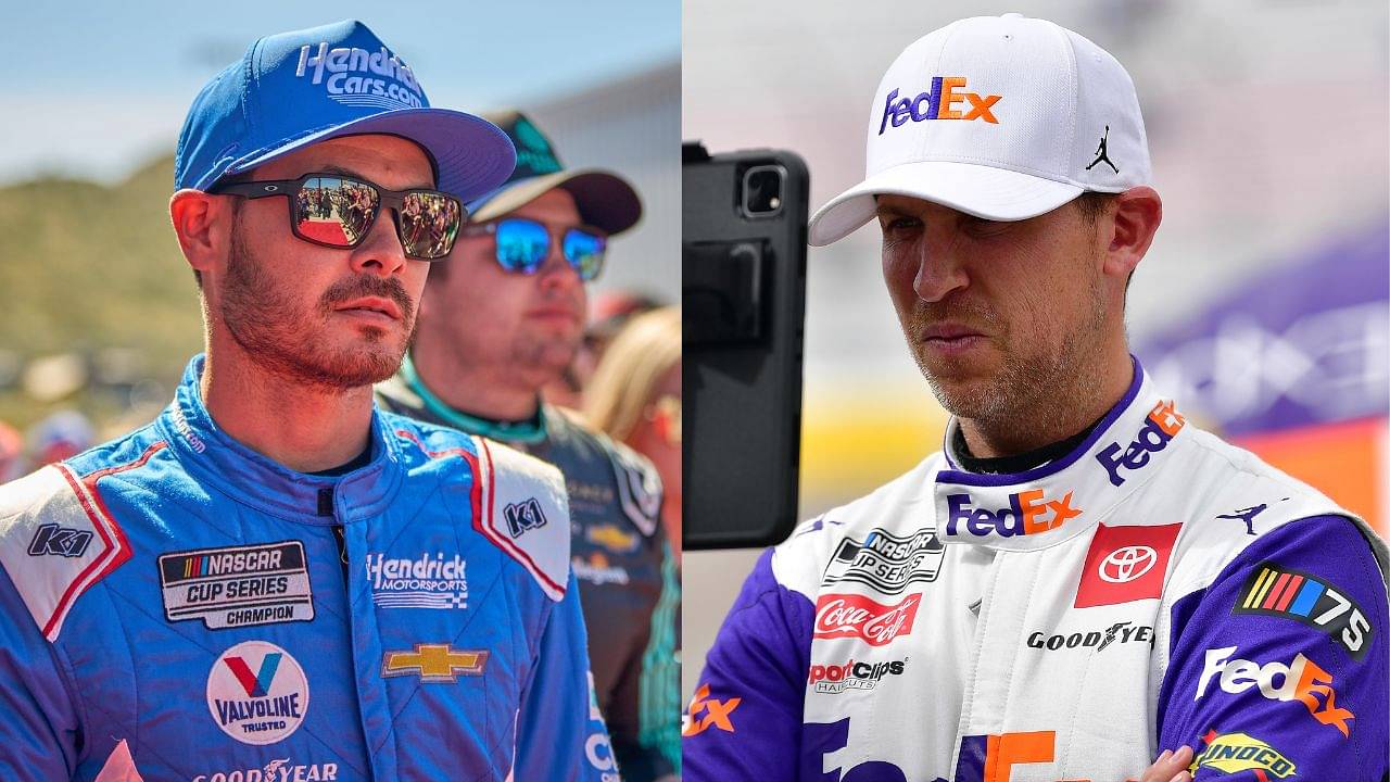 Denny Hamlin Holds No Grudges Against Kyle Larson After Bubba Wallace Retaliation