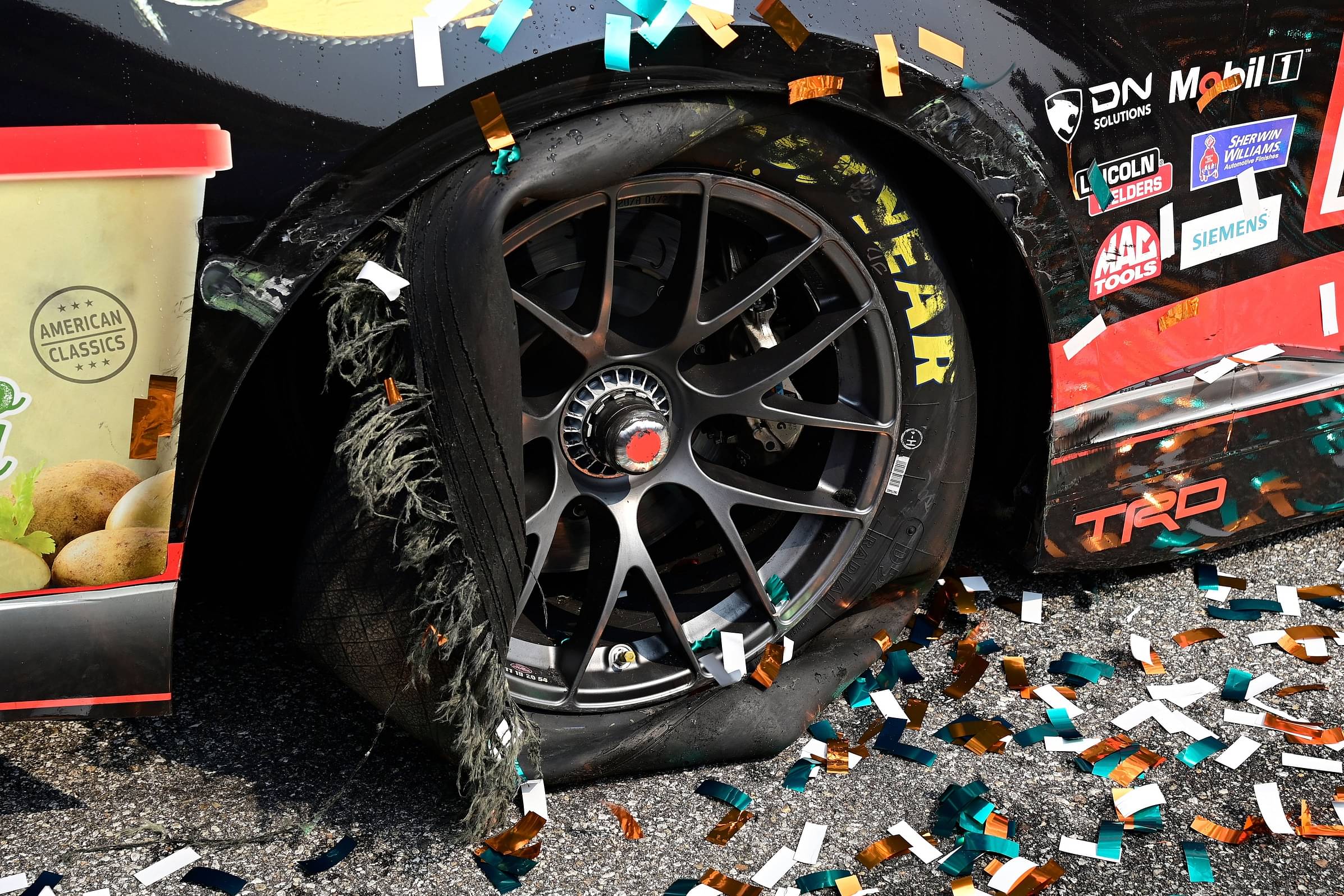 NASCAR Tire: What happens if a driver blows a tire during a race?