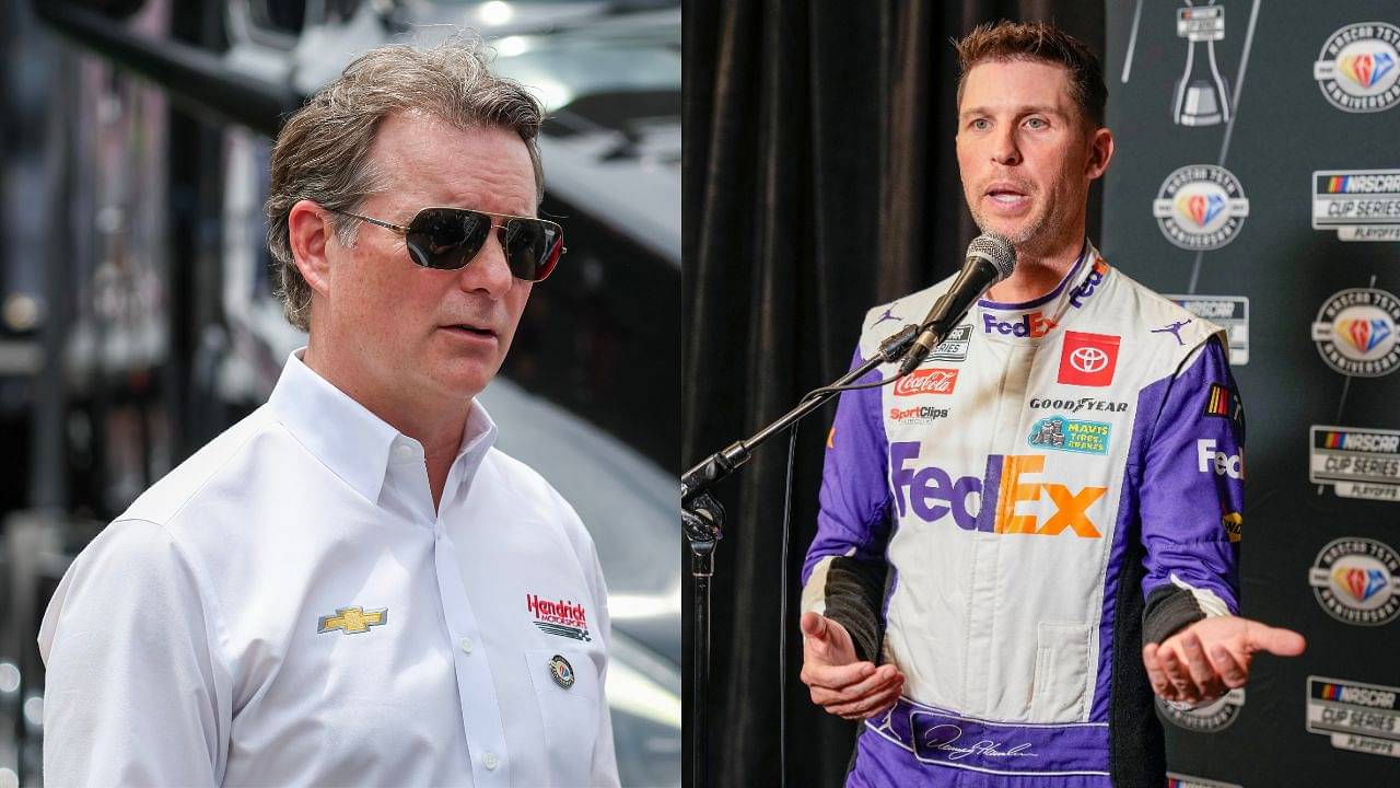 Denny Hamlin Disputes Jeff Gordon’s Divisive NASCAR Take: "Don't Think That'll Happen"