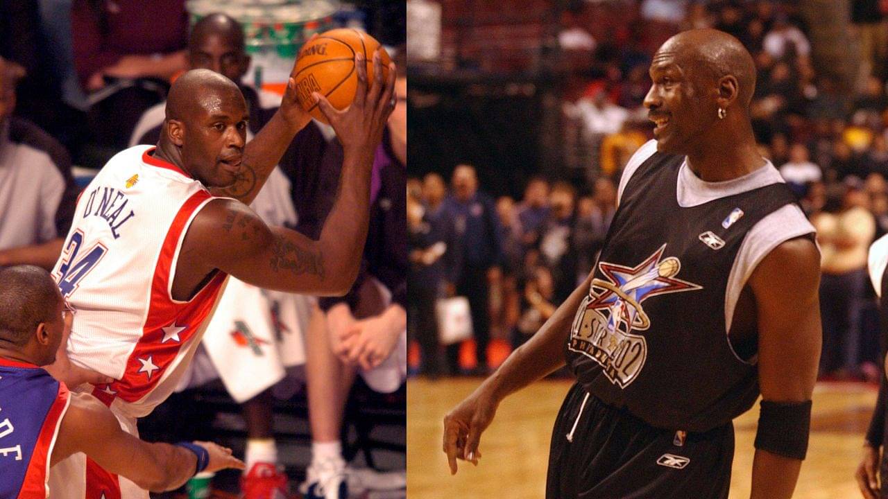 "Come Here Shaq Daddy!": Michael Jordan Mic'd Up at the 1996 All Star Game Led to a Slew of Iconic Soundbites