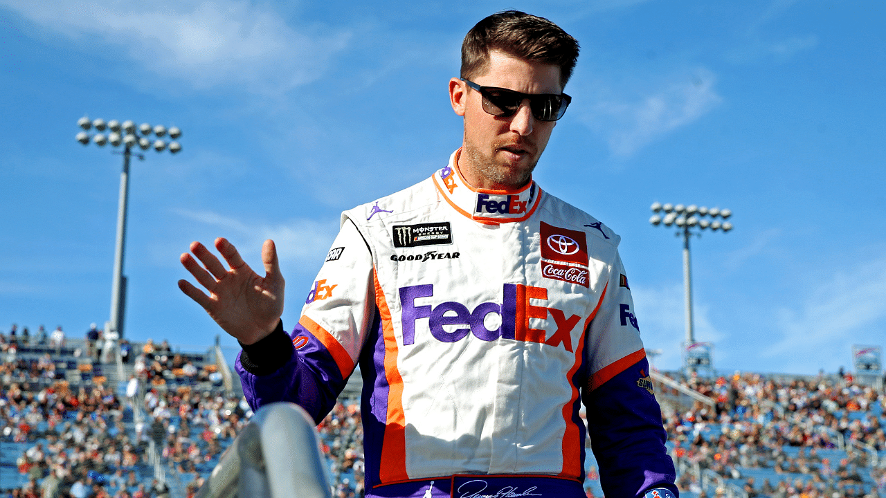 “I’m Gonna Retire”: Denny Hamlin Forced Into Letting Go of Fan-Favorite Line After Family Intervention