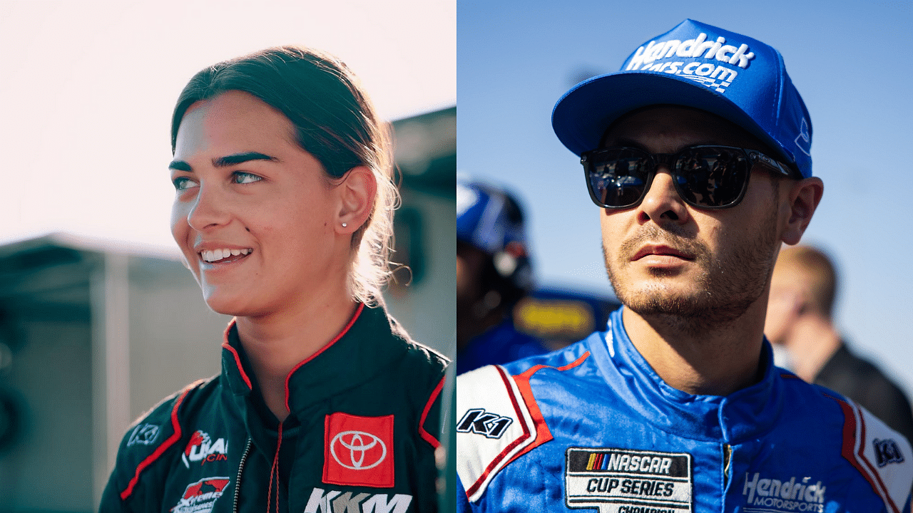 Who is Jade Avedisian, the "best female" driver according to Kyle Larson?